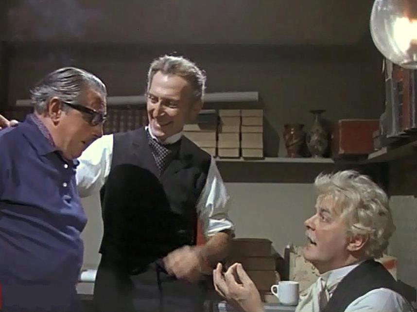 Sur le tournage de "Frankenstein créa la femme" avec Terence Fisher