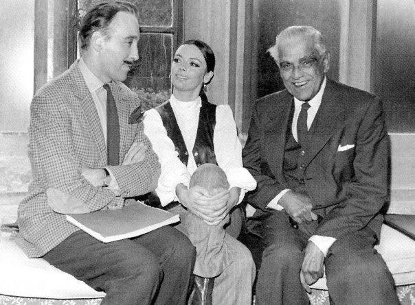 Christopher Lee, Barbara Steele et Boris Karloff : trois "monstres" sacrés....