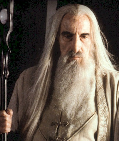 Saruman dans "Le Seigneur des Anneaux"