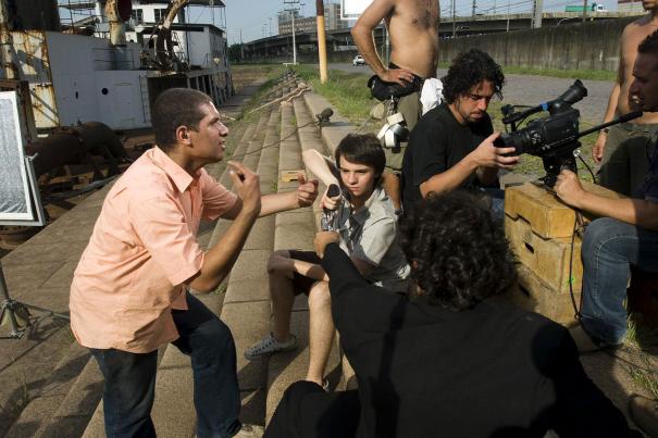 Scène de tournage