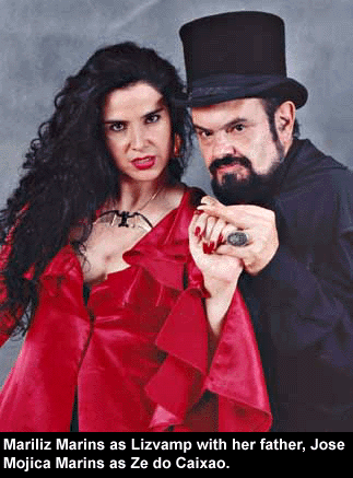 Jose Mojica Marins et sa séduisante fille....