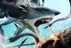Roger Corman en guest-star dans "Sharktopus"....   (voir ci-dessous)