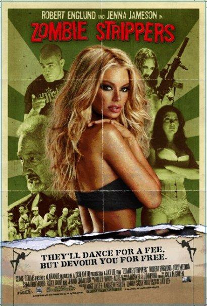"Zombie Strippers", avec Robert Englund et Jenna Jameson, sortira aux USA le mois prochain. Au programme : gore, massacres, zombies et des strip-teaseuses ! Le tout sous la direction de Jay Lee ("The Slaughter").