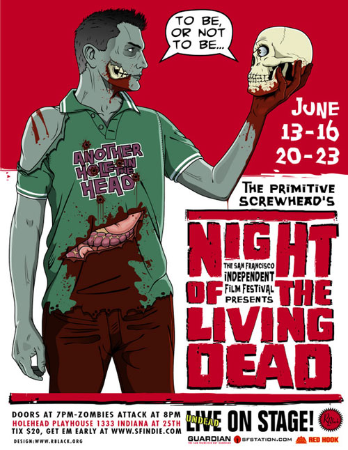 George A. Romero (que nous avons rencontré avant hier pour une interview à paraitre bientôt dans l'EF), pour les 40 ans de "La Nuit des morts-vivants"...(suite ci-dessous)