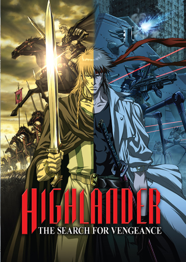 Le director's cut du film d"animation "Highlander, The Search for Vengeance", de Toshiaki Kawajiri (2006),sortira cet été en salles, mais seulement au japon (scénario ci-dessous).