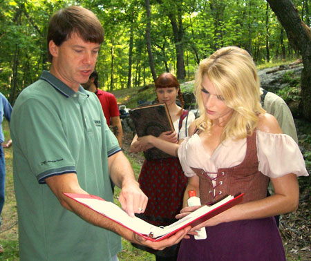 Suzi Lorraine et le réalisateur