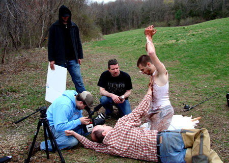 Une victime sans mémoire de son passé veut néanmoins se venger dans "Burning Inside", en tournage actuellement (voir ci-dessous).