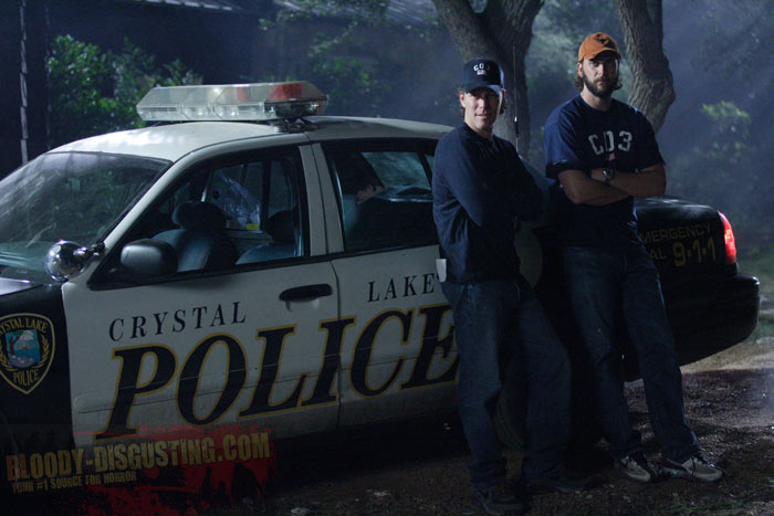 Les producteurs Brad Fuller et Andrew Form sur le tournage