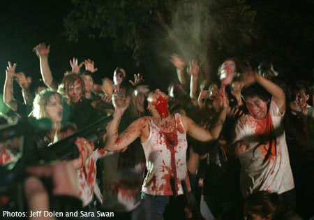 Produit par Will Clevinger ("Automaton Transfusion"), "The Devil's Dungeon", en tournage, se prétend basé sur des "faits réels" (suite ci-dessous)