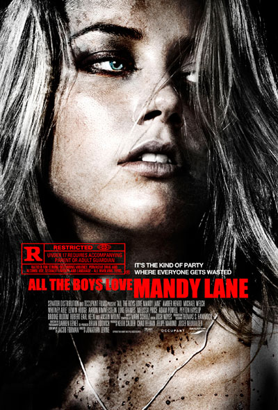 La nouvelle affiche américaine de "All the Boys Love Mandy Lane", un film qui malheureusement, contrairement à ce qui était prévu, ne sortira pas en salles en France mais seulement en dvd....