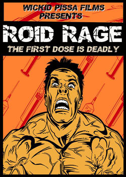 Dans "Roid Rage", écrit et réalsé par Josh Mitchell, un trafiquant de stéroïdes, après avoir reçu une nouvelle drogue provenant d''Angleterre, l'utilise pour transformer les body-builders en machines à tuer (suite ci-dessous)