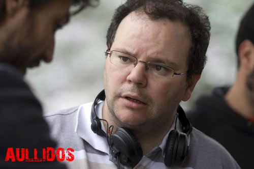 Le réalisateur sur le tournage