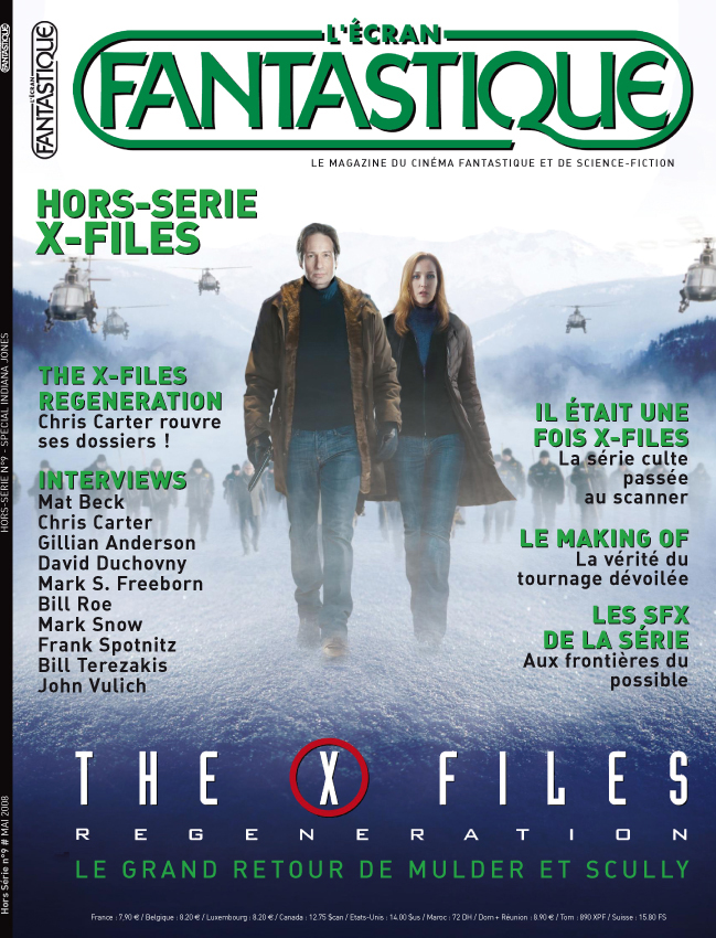 Nous avons enfin pu visionner "X-Files - Regeneration" aujourd'hui ! Le film est tout simplement l'équivalent d'un des meilleurs épisodes des premières saisons de la saga (nous vous en reparlerons....)