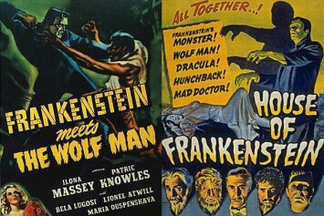 FRANKENSTEIN RENCONTRE LE LOUP-GAROU