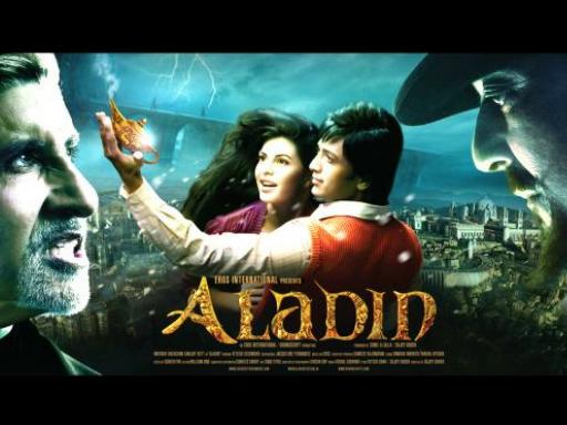Aladin (Inde - 2008/2009) de Sujoy Ghosh avec Amitabh Bachchan (le génie)