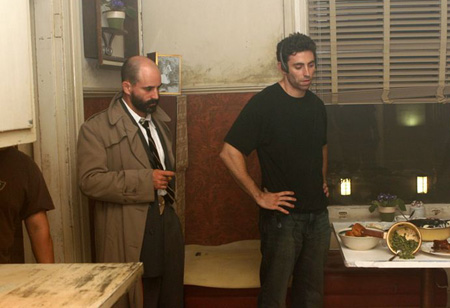 Le réalisateur sur le tournage