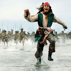 Dans "Pirates des Caraibes 4",  qui pourrait initier une nouvelle trilogie, Jack Sparrow aura un frère, interprété par Sacha Baron Cohen ou Russell Brand. Plus étonnant : Tim Burton pourrait diriger le film ! Info ou intox ? A suivre !