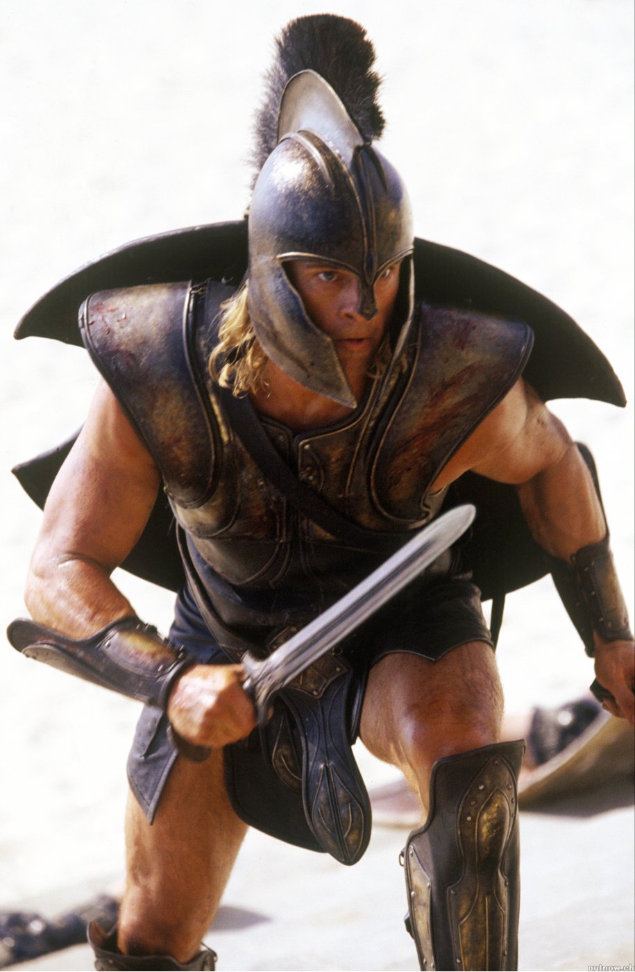 Brad Pitt en guerrier du futur dans l'adaptation de "L'Odysée" d'Homer (suite ci-dessous)