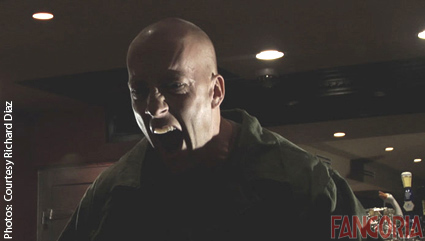 "Distortion", un nouveau film d'horreur indépendant influencé par George A. Romero (suite ci-dessous).