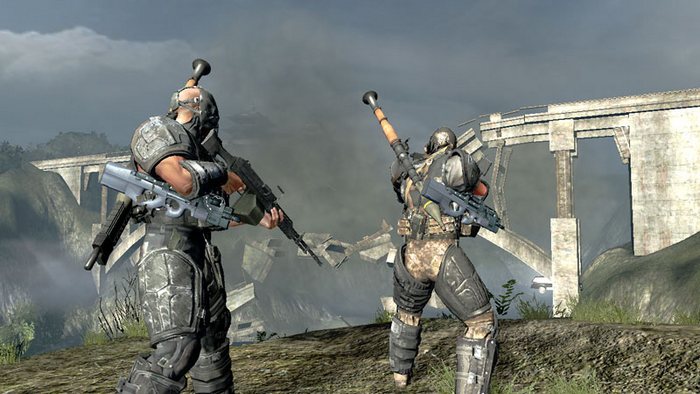 Universal a acquis les droits du jeu vidéo "Army of Two", dont elle commencera l'adaptation en 2009 en coproduction avec Electronic Arts, Scott Z. Burns (La vengeance dans la peau) se chargeant du scénario.
