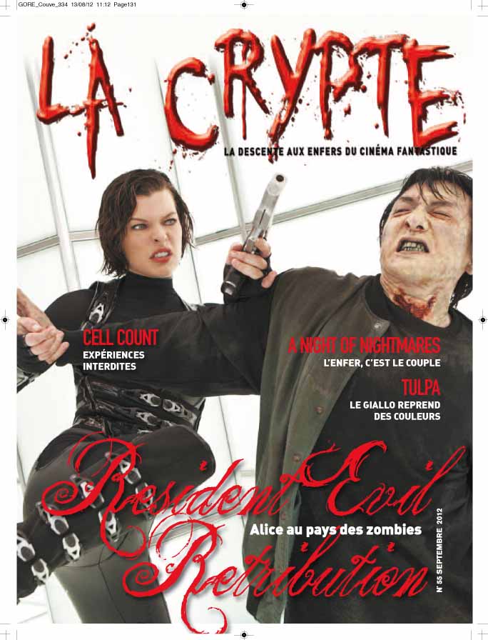 EF 334 (septembre 2012). Couverture de La Crypte