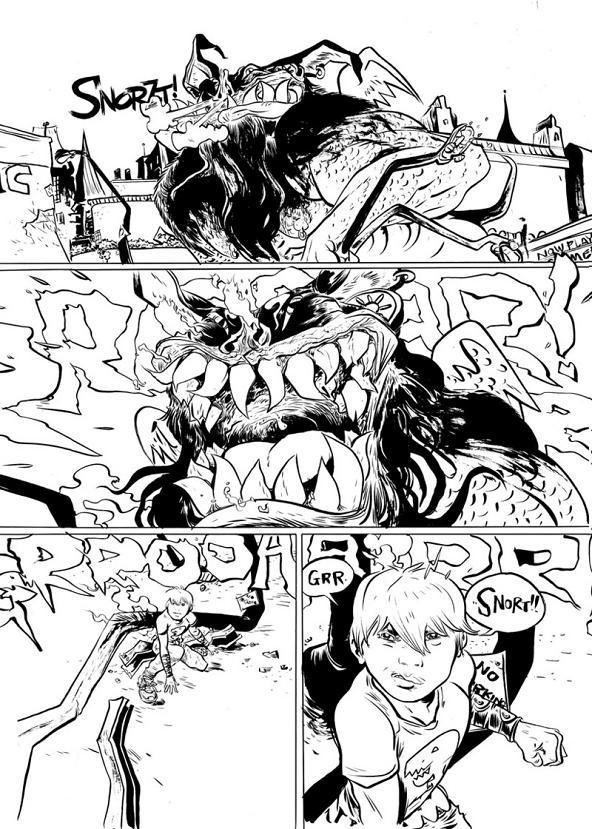 .... Il s'agit de l'histoire du fils d'un super-héros qui descend du sommet d'une montagne sur l'ordre de son père pour débarrasser une ville de la taille d'un continent des nombreux monstres qui la dirigent....