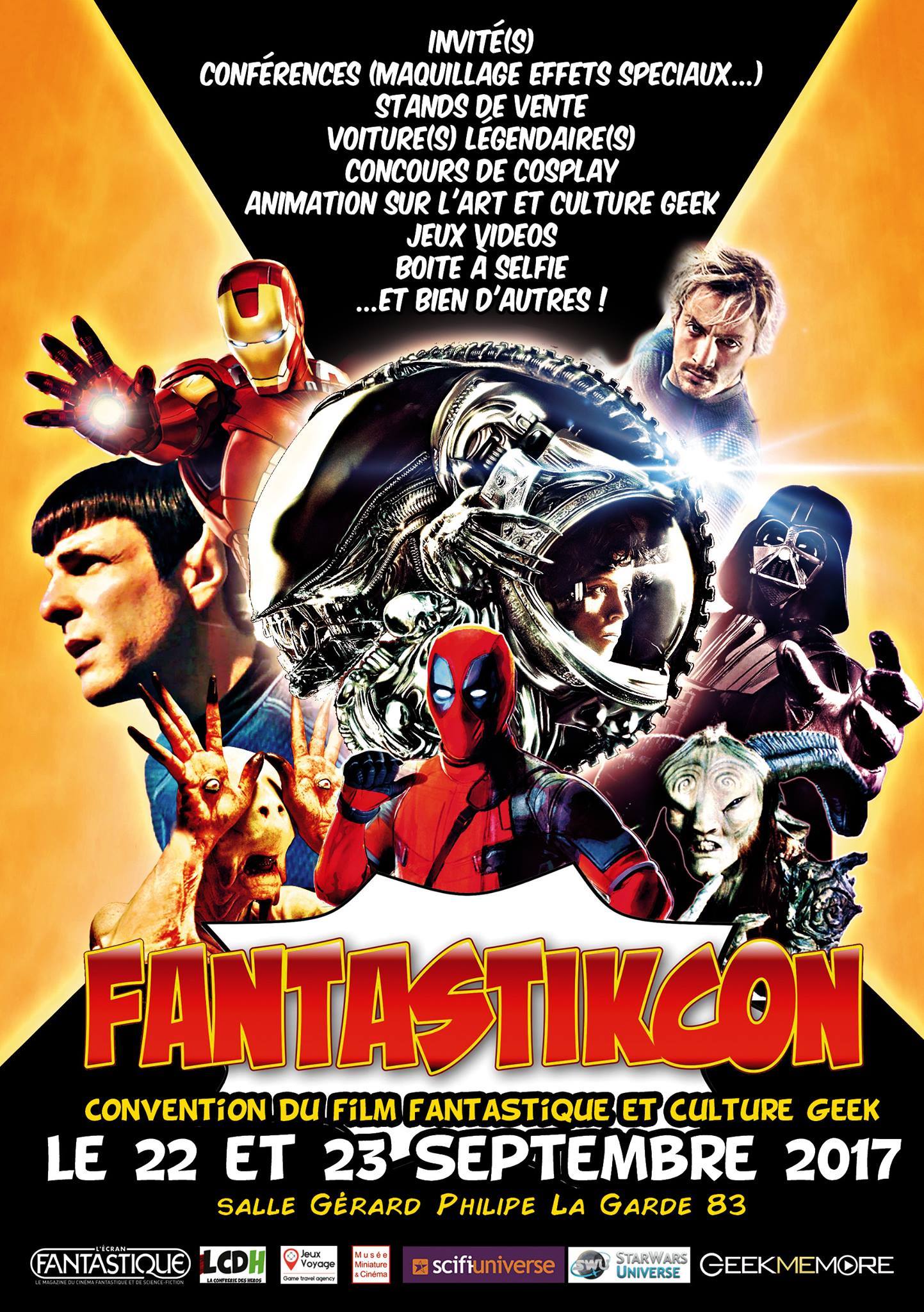 22 et 23 septembre 2017 : FANTASTICON