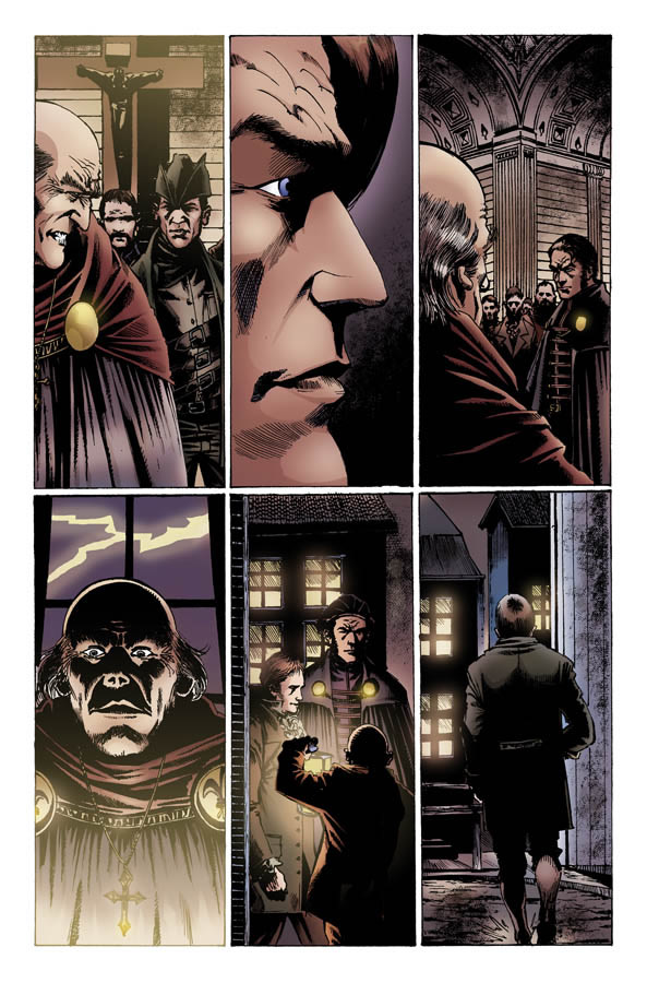 "Je voulais écrire une histoire qui séduirait les habitués du thème classique du vampirisme, tout en réinventant le genre en y introduisant quelques changements personnels" déclare l'auteur de la bande dessinée....