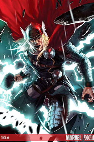Ajout du personnage de "Thor" dans le script de "The Avengers" (suite ci-dessous)
