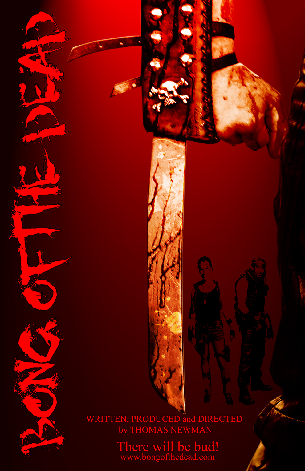 Ecrit, produit et réalisé par Thomas Newman, "Bong of the Dead" est un road-movie d'horreur au pays des zombies (suite ci-dessous)