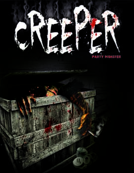 Comédie d'horreur gore particulièrement violente, "Creeper," de Michael Muscal, voit une partie costumée où l'on consomme du cannabis fortement dégénérer, l'un des participants se transformer en une bête féroce (suite ci-dessous)
