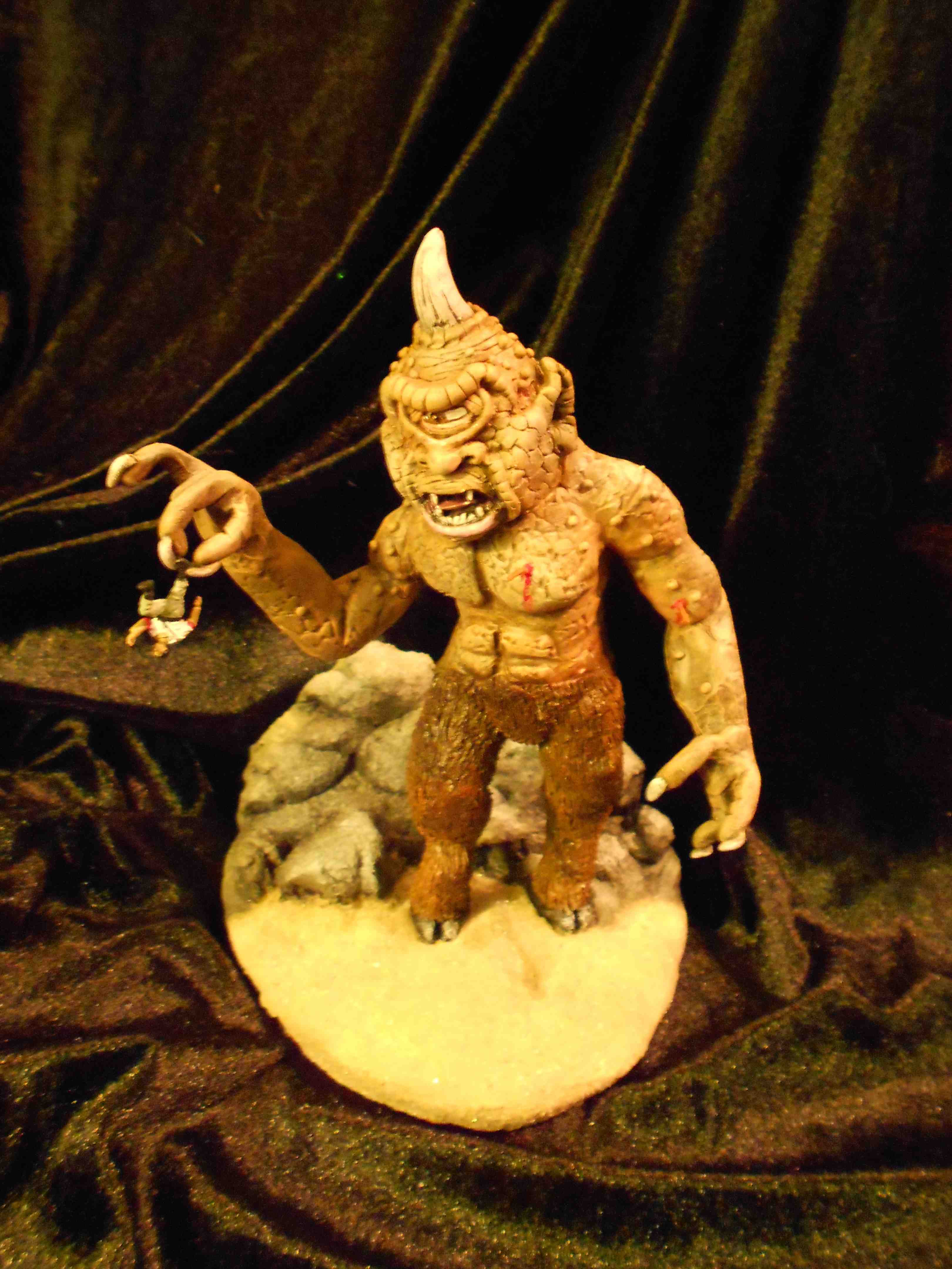 Le Cyclope du "7e Voyage de Sinabd" vu par Delphine Paupe