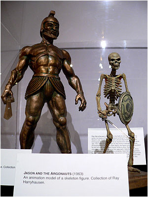 Les créatures en vitrine