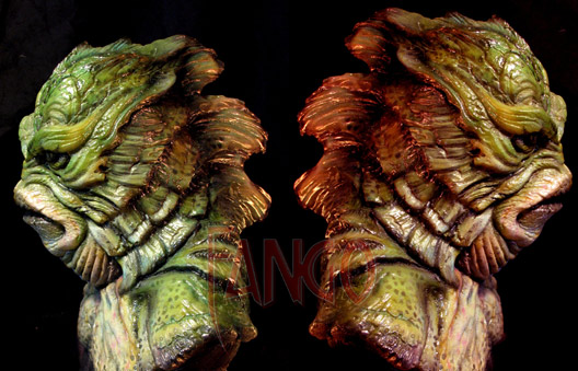 Recherches artistiques pour la nouvelle "Créature du Lac Noir" effectuées par l'artiste FX Vincent Guastini. Produit par Universal, le remake en 3D-Relief (à l'instar de l'original) est en production....