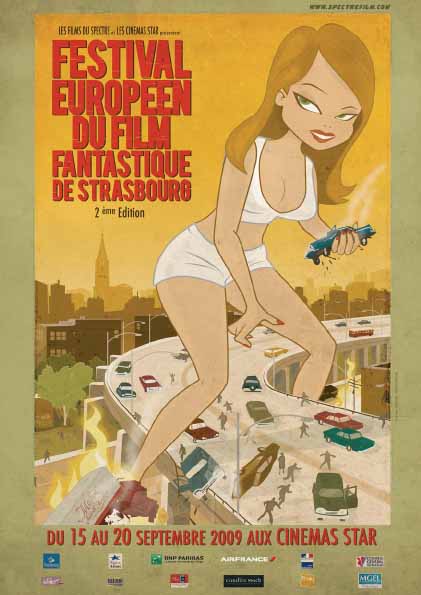 FESTIVAL EUROPEEN DU FILM FANTASTIQUE DE STRASBOURG (2e édition) 15-20 SEPTEMBRE 2OO9  (voir ci-dessous)