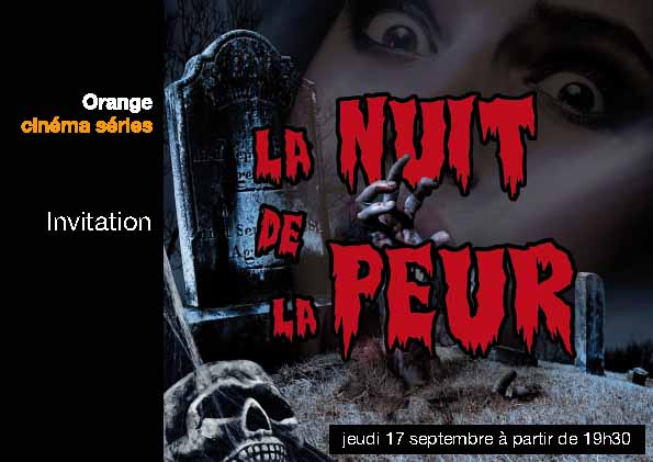 Dario Argento sera à Paris le 17 septembre, pour une Nuit de la Peur qui débutera à 19h3O (au cinéma Arlequin), avec les projections de "Mortuary", "Le sang des Innocents", "Suspiria", "Sisters", Basket Case", etc.
