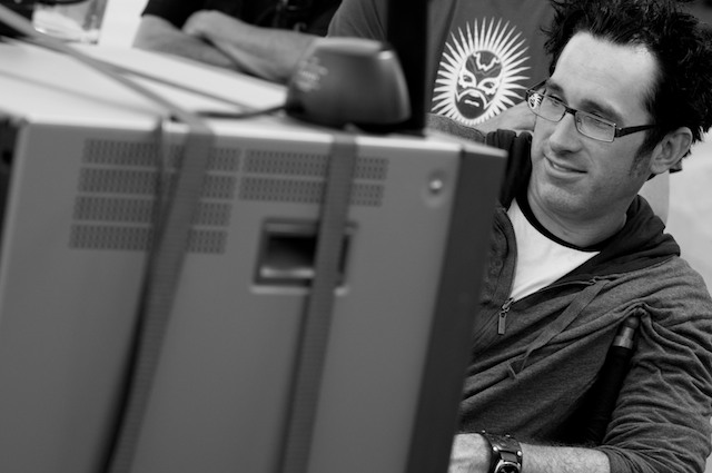 Darren Bousman  sur le tournage...