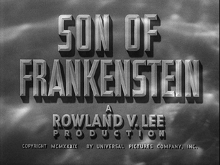 LE FILS DE FRANKENSTEIN