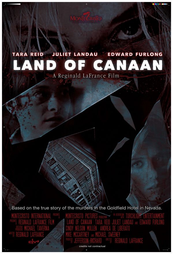 Ecrit et réalisé par Reginald LaFrance, un cinéaste de télévision faisant ses débuts dans le long-métrage destiné au grand écran, "Land of Canaan," en préproduction, où l'on retrouvera Edward Furlong, Tara Reid et Juliet Landau, est un thriller....