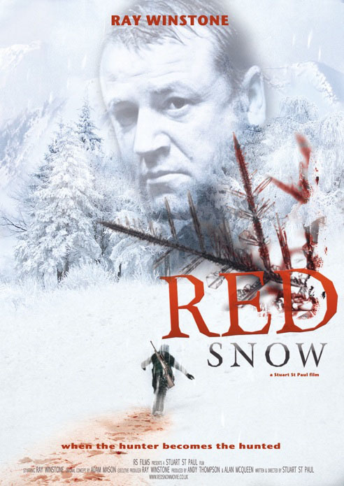 "Red Snow" sera un film d'horreur ayant pour vedette Ray Winston, tiré d'une idée d'Adam Mason (suite ci-dessous)