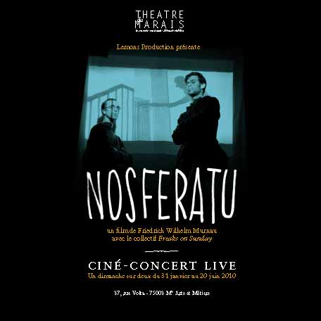 "NOSFERATU" en Ciné-Concert ! (voir ci-dessous)