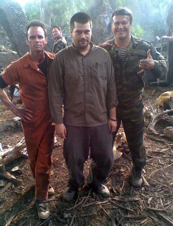 photo sur le tournage