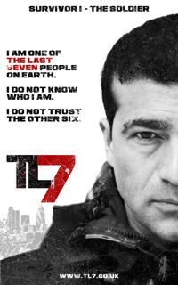 "The Last Seven", d'Imran Naqvi, est un petit budget originaire d'Angleterre, et s'inscrit dans la lignée thématique de "Je suis une légende" ou "28 jours plus tard" (voir ci-dessous)