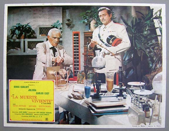 LA MUERTE VIVIENTE (Isle of the Snake People) de Juan Ibanez et Jack Hill (Mexique/USA, 1971) avec Boris Karloff