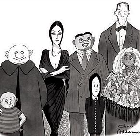 Parmi ses divers projets, Tim Burton envisage de réaliser un nouveau film sur "La Famille Addams" en stop motion et en 3D ! (voir ci-dessous)