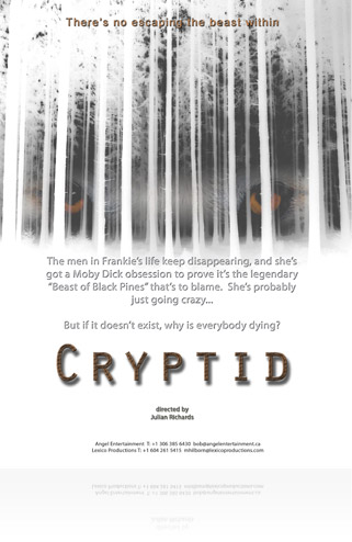 Le Britannique Julian Richards, auteur de plusieurs films d'horreur tels que The Last Horror Movie (2OO3), Messiah et Summer Scars (2007) revient au genre avec "Cryptid" (voir ci-dessous).