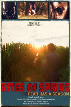 Annoncé depuis deux ans, le monster movie "Rites of Spring" se tourne finalement ce mois-ci (voir ci-dessous)