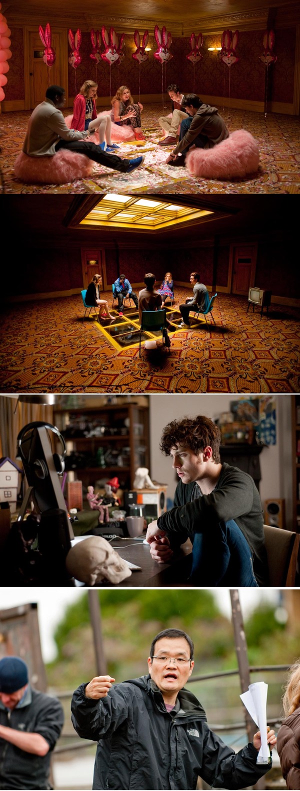 Le thriller "Chatroom" de Hideo Nakata (Ring) voit un groupe d'ados encourager se livrer à un terrifiant jeu du chat et de la souris, où fantastique et réalité s’entremêlent, sous l'effet d'un dangereux manipulateur… (voir ci-dessous)