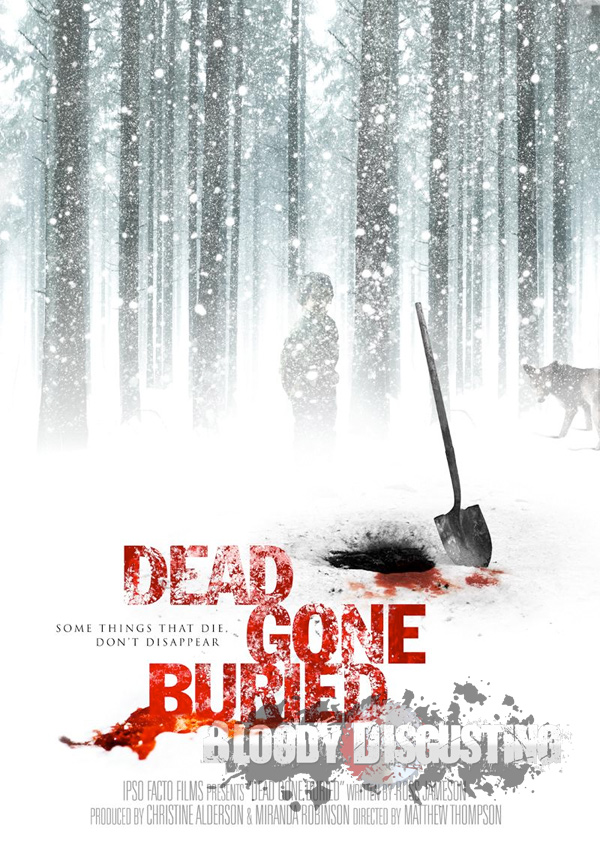 Nouveau film d'horreur indépendante britannique, signé Matthew Thompson, "Dead Gone Buried", est basé sur un scénario de Ross Jameson et produit Chrisrtine Alderson et Miranda Robinson (suite ci-dessous)