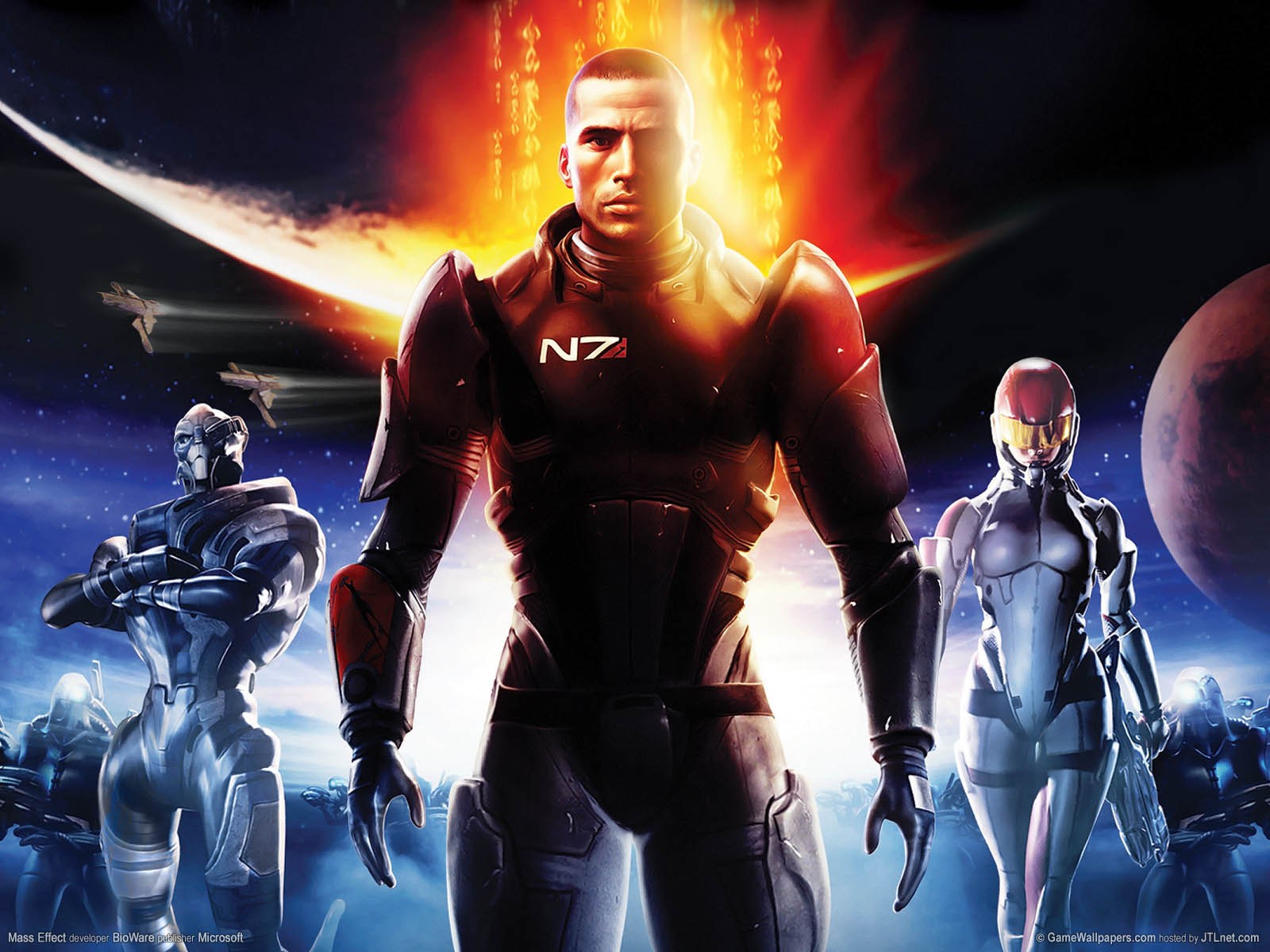 Le magnifique jeu de SF interactif "Mass Effect" de BioWare va être porté à l'écran par Legendary Pictures (voir ci-dessous)